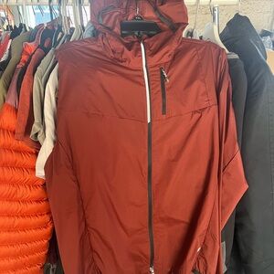REI Men's Maroon Windbreaker Jacket